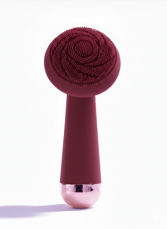 Elektrische Silikon-Gesichtsreinigungsbürste + Massager