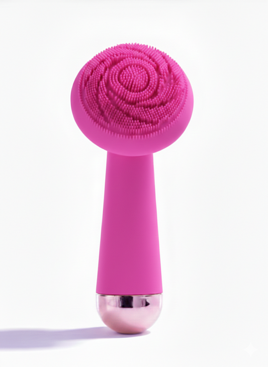 Elektrische Silikon-Gesichtsreinigungsbürste + Massager